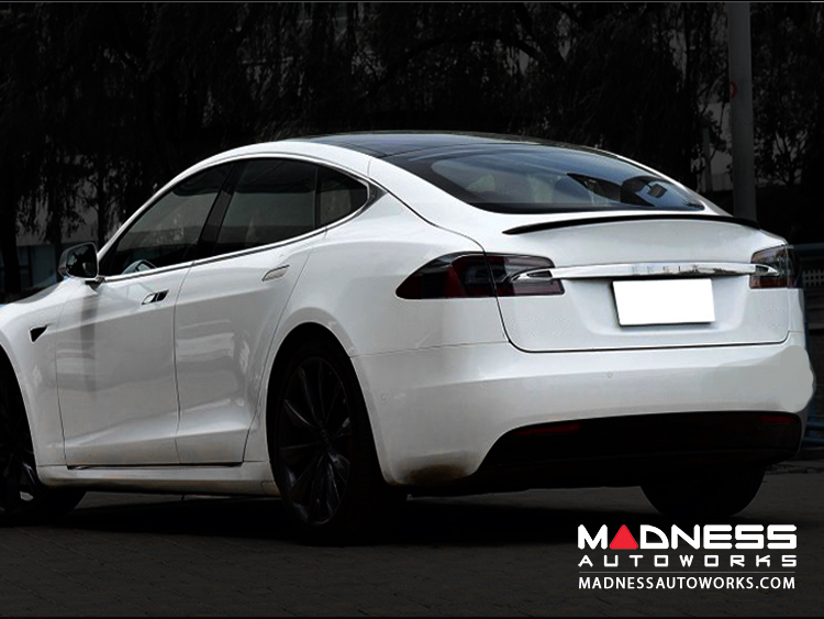 Tesla Model S Rear Diffuser - Carbon Fiber - '16-17
